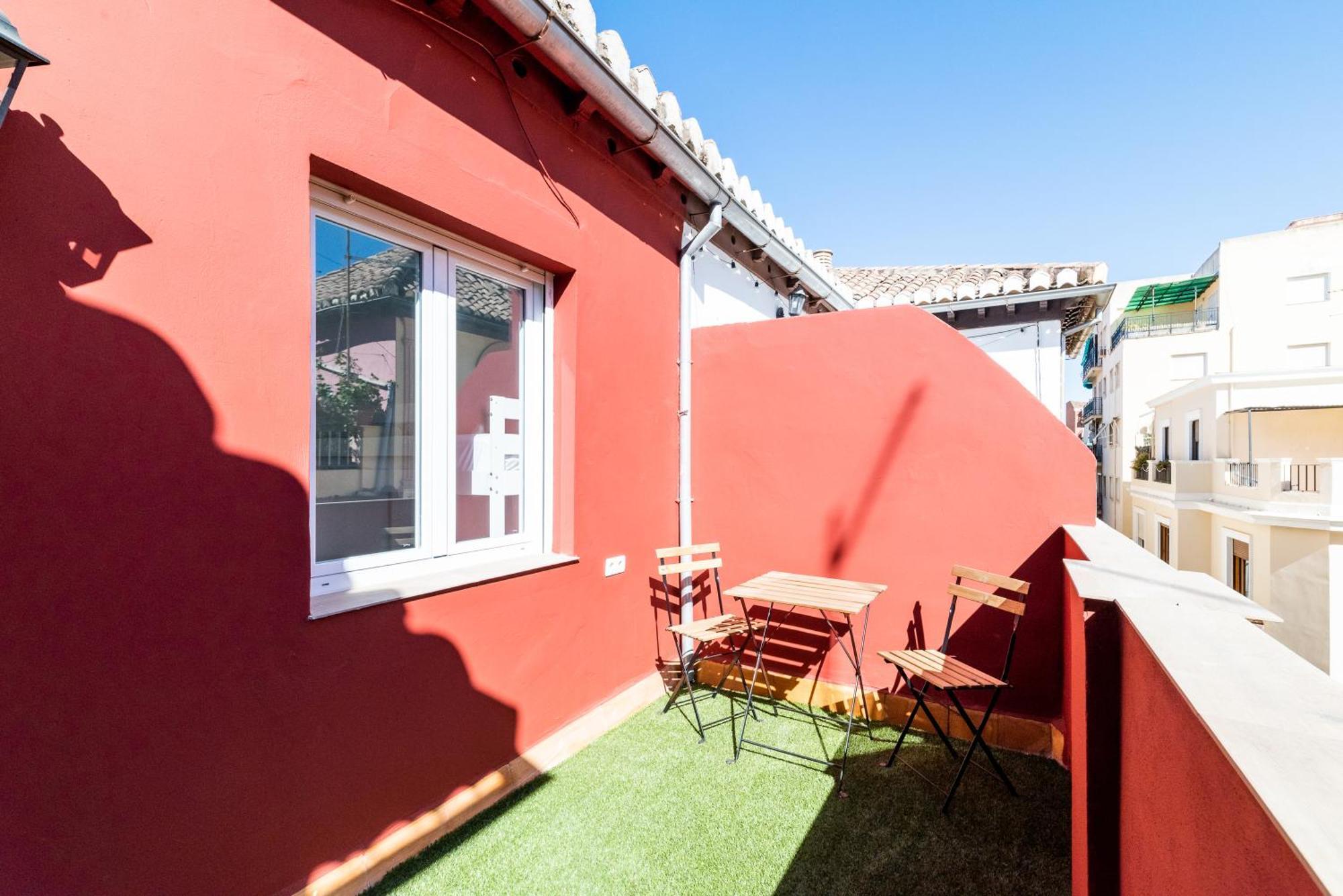 Wekey Homes San Miguel Con Patio, Centro Ciudad Granada Exterior foto